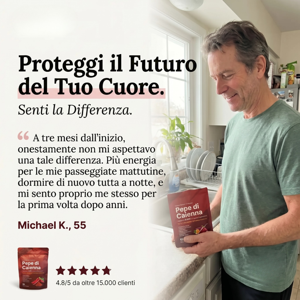 Capsule di gelatina al pepe di cayenna SanCore
